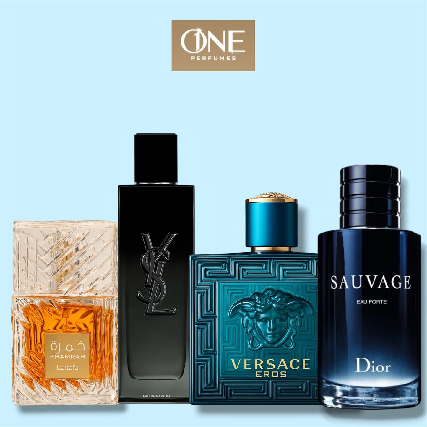 MYSLF+ Versace Eros +Sauvage+Khamrah