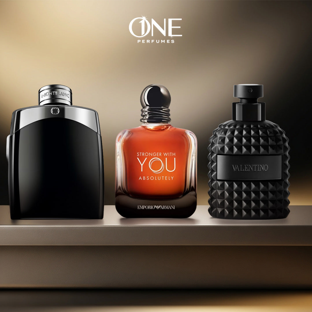 مونت بلاك 100 ml + سترونج ويذ يو 100 ml + فالنتينو 100 ml