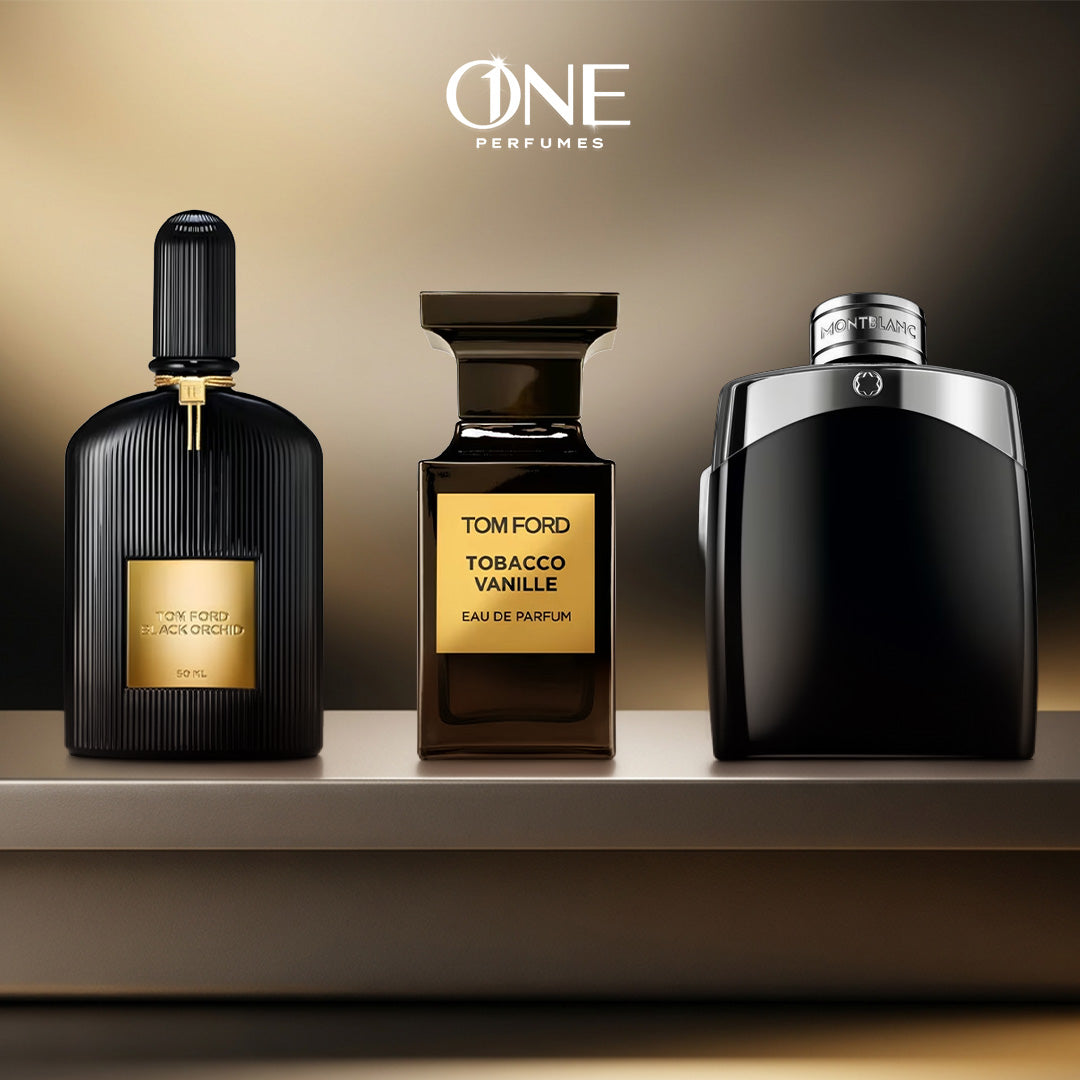 مونت بلاك 100 ml + توباكو فانيليا 100 ml + بلاك أوركيدا 100 ml