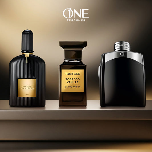 مونت بلاك 100 ml + توباكو فانيليا 100 ml + بلاك أوركيدا 100 ml