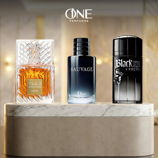 بلاك لاكسيز 100مل + خمرة 100 مل + سوفاج 100 مل