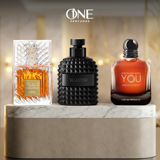 خمرة 100مل + فالنتينو الاسود 100 مل + سترونج وز يو 100 مل