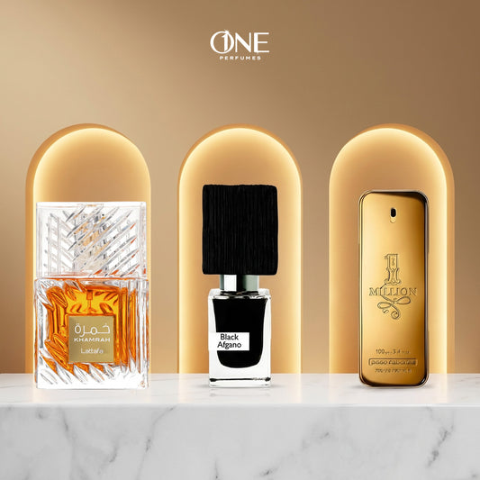Black Afgano 30 ml + Khamra 100 ml + One Million 100 ml