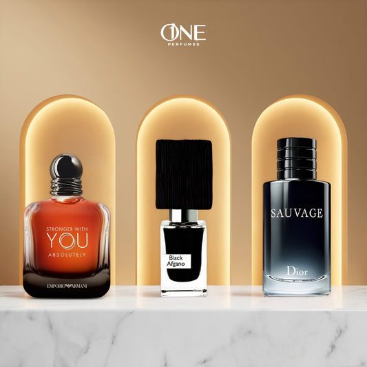 Sauvage 100 ml + Black Afgano 30 ml + Stronger With You 100 ml